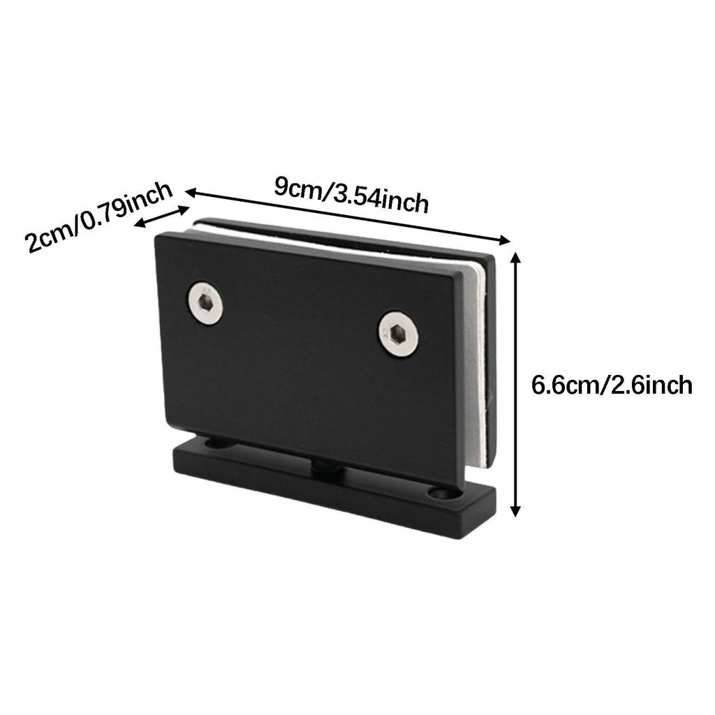 Duty Shower Door Hinges 304 Stainless Steel High Performance Premium Degree Bathroom Clamp Clip