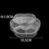 Multiple Styles Storage Container Jewelry Box Clear Plastic Organizer Box Earrings Rings Beads Storage Organizer Display Case