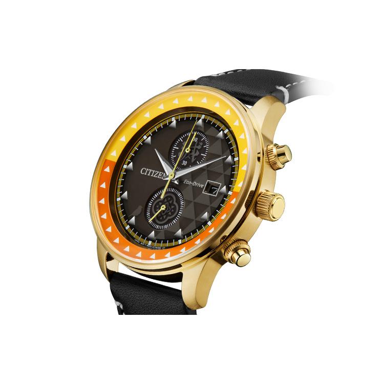 CITIZEN Light Powered Quartz Movement Genuine Leather Strap Watch Unisex Coffee Watch Dial CA7082-18X