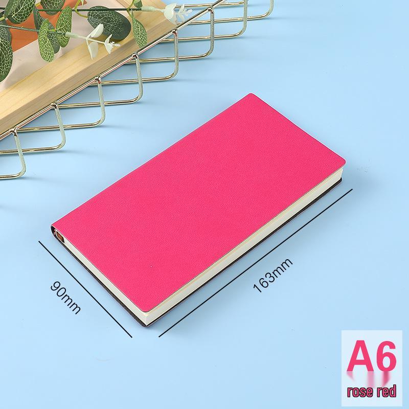 Custom A5 B5 Strap Style Student Notebook - Mini A6 PU Diary