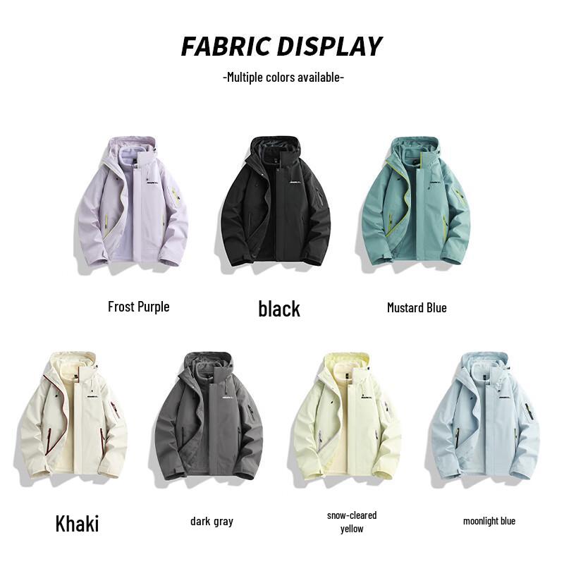 Mark Fairwhale Unisex 3-in-1 Detachable Outdoor Jacket