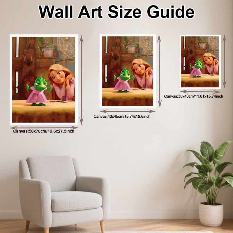 Disney Diamond Art Painting Pascal Home Wall Decor Crafts Adult/Beginner Gift Ideas Creative Home Decor