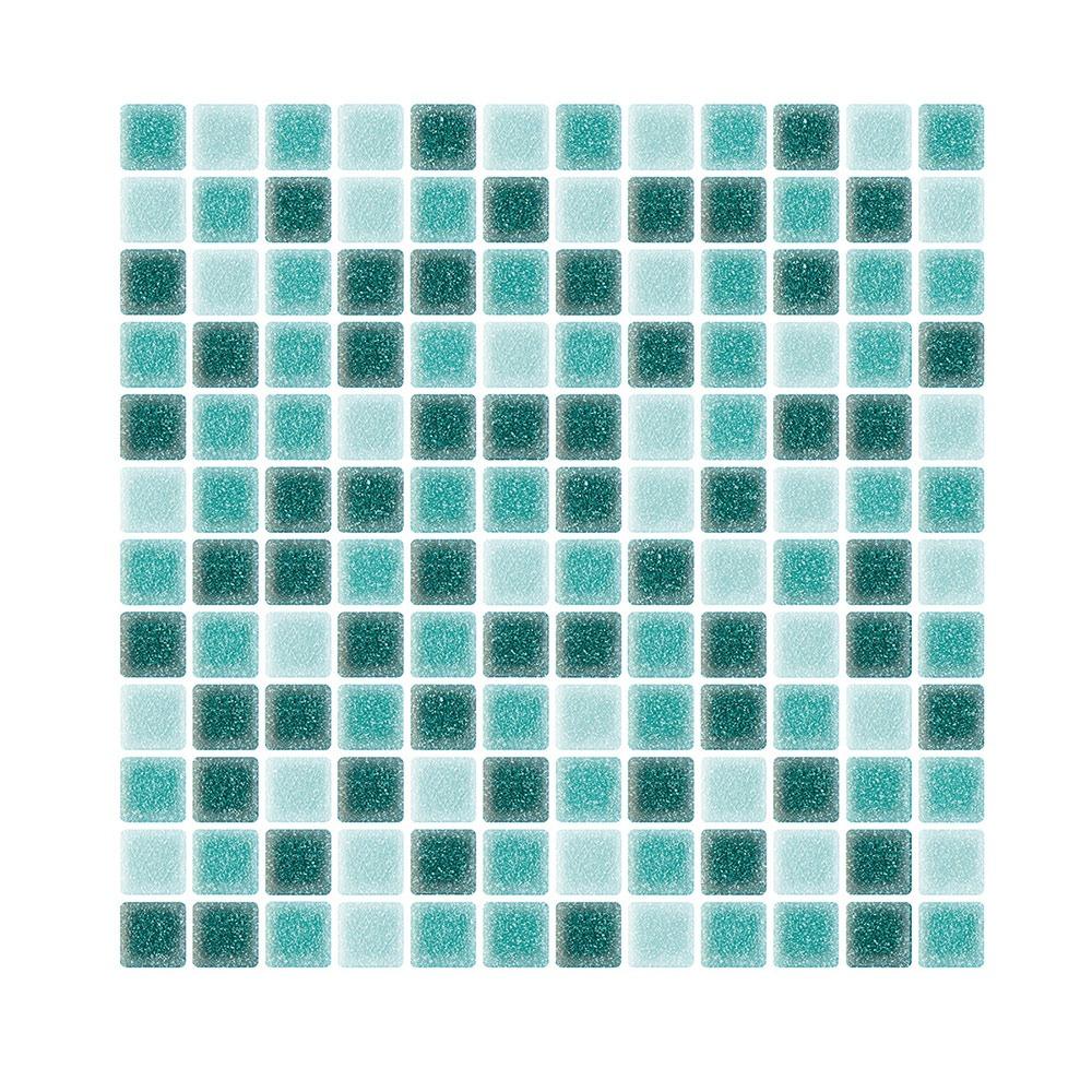 

1PC High Quality Waterproof 3D Wall Sticker Oil-proof Moisture-proof Kitchen Cabinet Renovation Tile DIY Anti Fouling Wallpaper синий