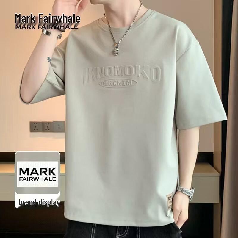 MARK FAIRWHALE Men s Ice Silk Short Sleeve T-Shirt 3XL