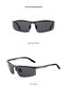 Men's Polarized Photochromic Sunglasses: Fashionable Night Vision & UV Eye Protection for Driving and Fishing
