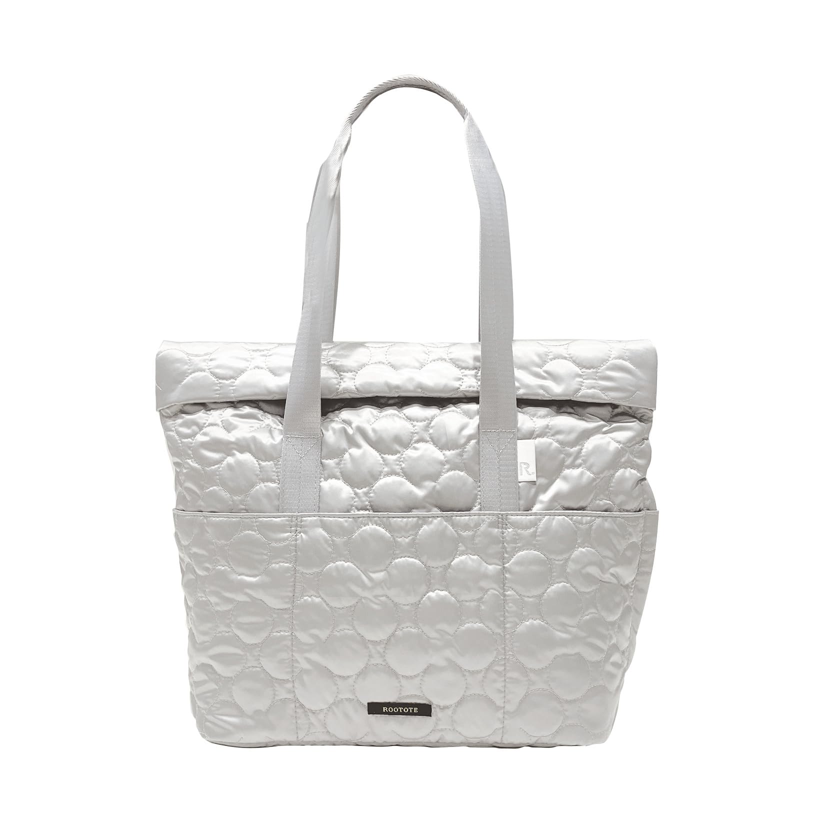 

1133 Horizontal Tote Bag LT Fudiloo [Rootote] Enchantment-A (02 Silver)