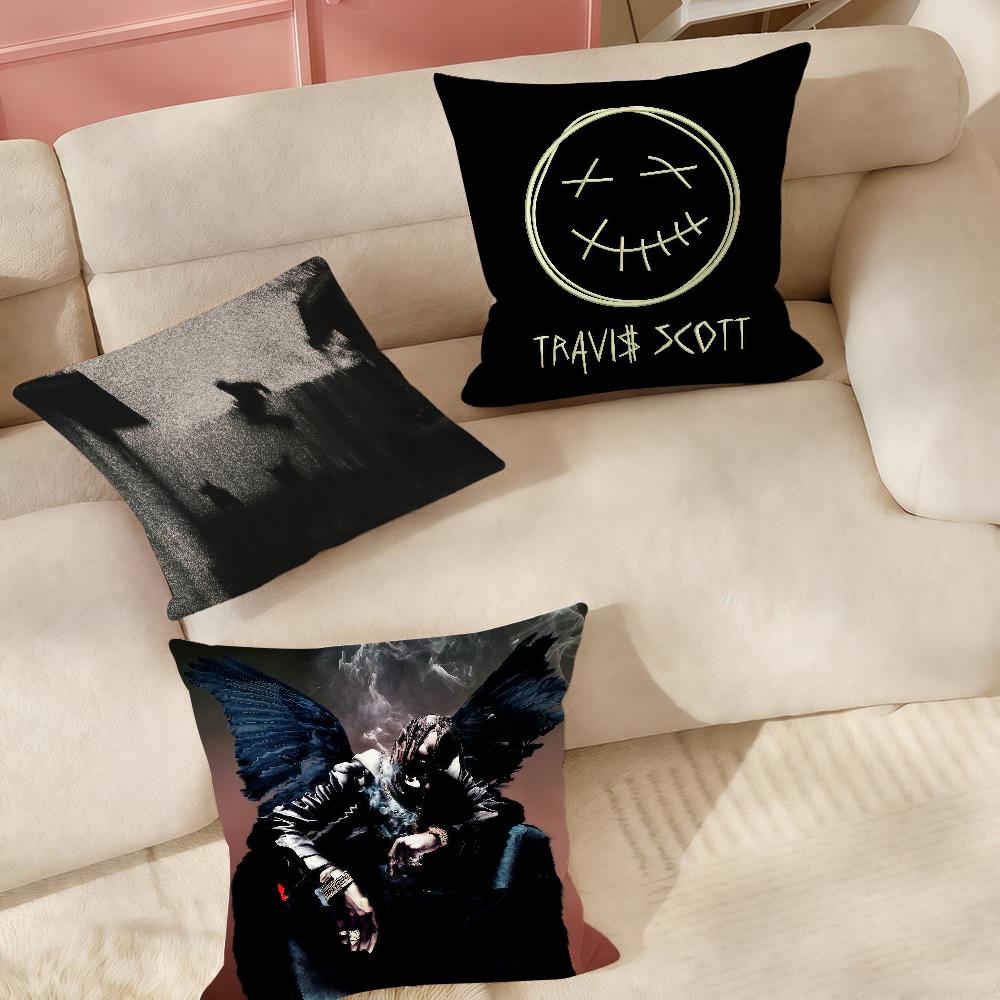 Rapper Ttravis Sscott JackBoys 2 Pillow Case Suitable For Bedrooms Living Rooms Cars Home Decoration