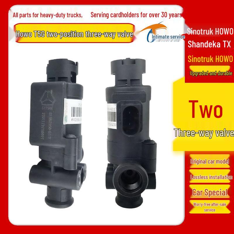 Exhaust Brake Solenoid Valve for HOWO T5G, HOHAN, Steyr, Shandeka TX