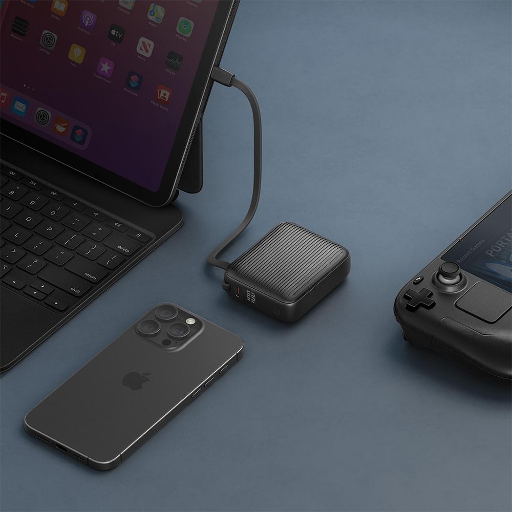 PowerBank Energea Integra Mini 35 10000mAh USB-C Cable PD35W Gray