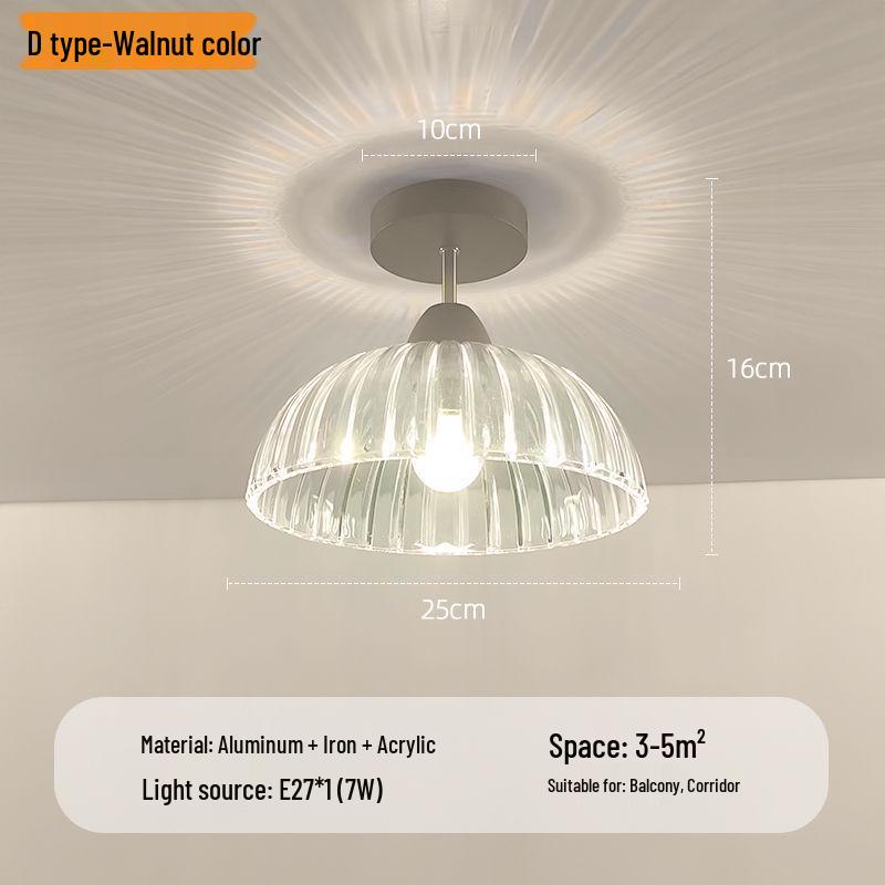 Nowoczesna Minimalistyczna Lampa Sufitowa w Kształcie Kwiatu do Korytarza, Klatki Schodowej, Balkonu lub Foyer