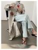 Yi En Ou Retro Micro-Flare Jeans for Women, High Waist Slimming Long Pants for Pear Shape, Long Legs Sequel