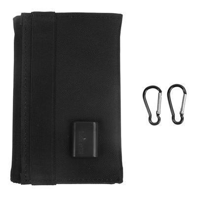 Painel Solar Portátil Dobrável 6V Saída USB Impermeável Carregador de Painel Solar para Exterior