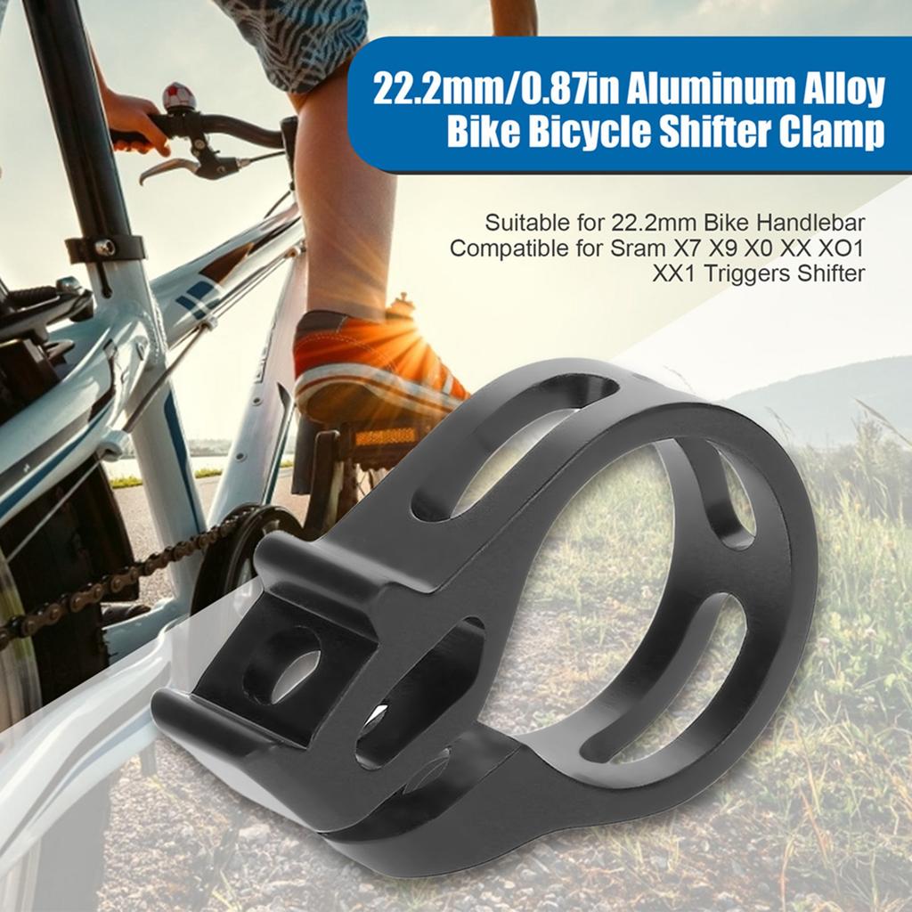 Shifters Clamp Aluminum Alloy Bike Shifter Clamp 22.2mm for Sram X7 X9 X0 XX XO1 XX1 Bike Clamp