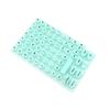 70 Pcs Keyboard Sticker for Long Nails Universal Nail Art Keyboard Bubbles Self-Adhesive Silicone Typing Keycaps for Office Girls Gaming