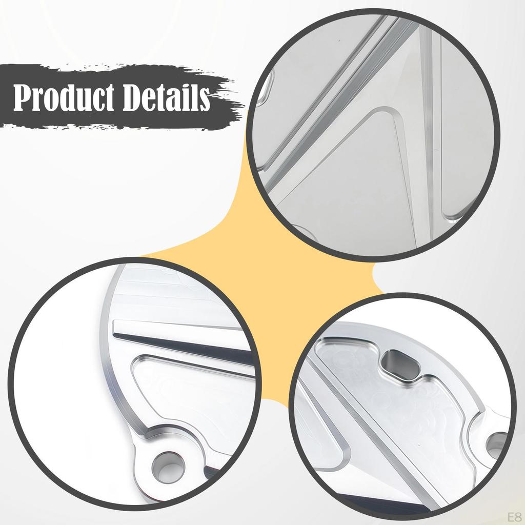 Motorcycle Engine Stator Guard Cover Simple Installation Replace Parts Protector Crap Flap