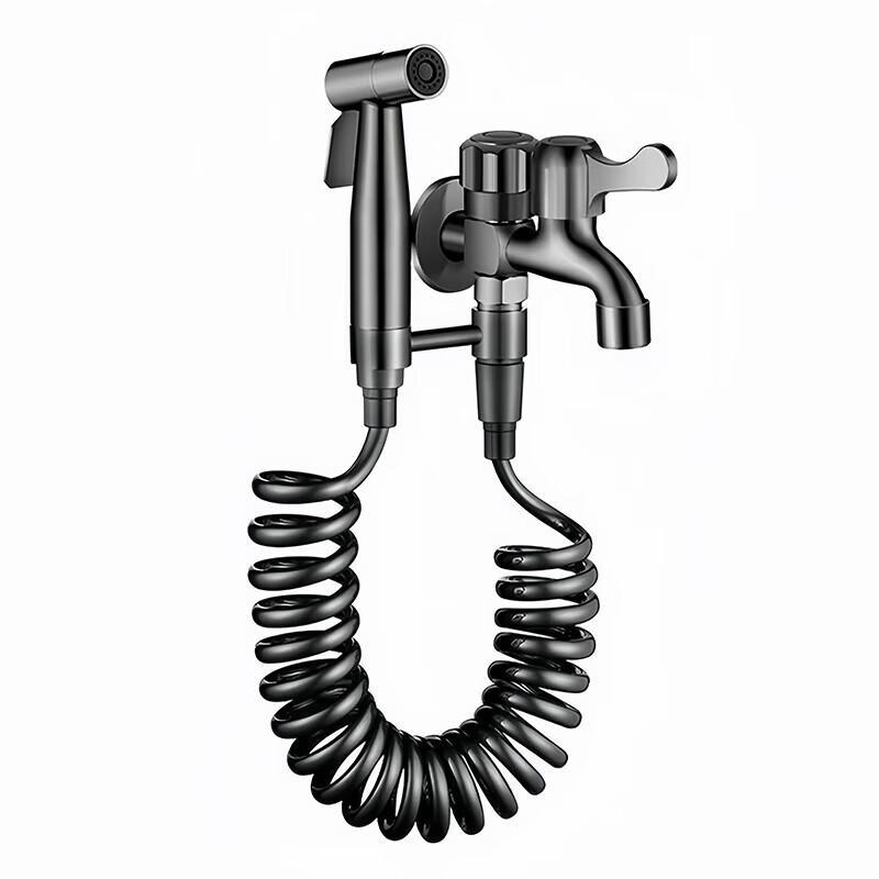 Stainless Steel Balcony Mop Faucet with Pressurized Spray Gun