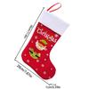 Christmas Stockings Merry Christmas Hanging Sock Rustic Christmas Stockings Hung Xmas Tree New Year Holiday Decoration