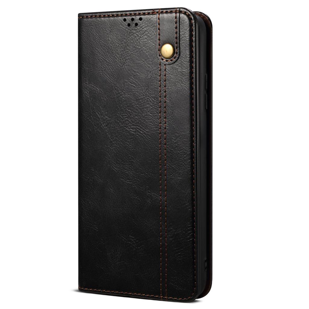 For Honor Magic6 Lite 5G/X9b 5G PU Leather Phone Case Flip Wallet Waxy Crazy Horse Texture