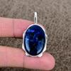 Sodalite Gemstone Handmade 925 Sterling Silver Jewelry Pendant 1.77" KKG-393