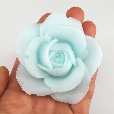 3D Silicone Sugar Candle Heart Mold Mould Rose Craft Fondant DIY Cake Soap
