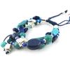 Les Trésors De Lily [N1142] - Bracelet ethnique 'Kilimanjaro' bleu turquoise