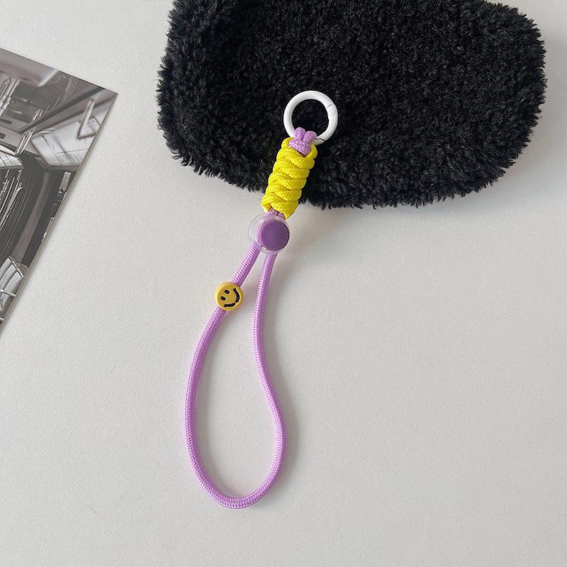 Módní klíčenka kreativní pletená klíčenka na šňůrku pro pouzdro na telefon pro ženy proti ztracení uzlu lano popruh klíčenky od auta diy příslušenství