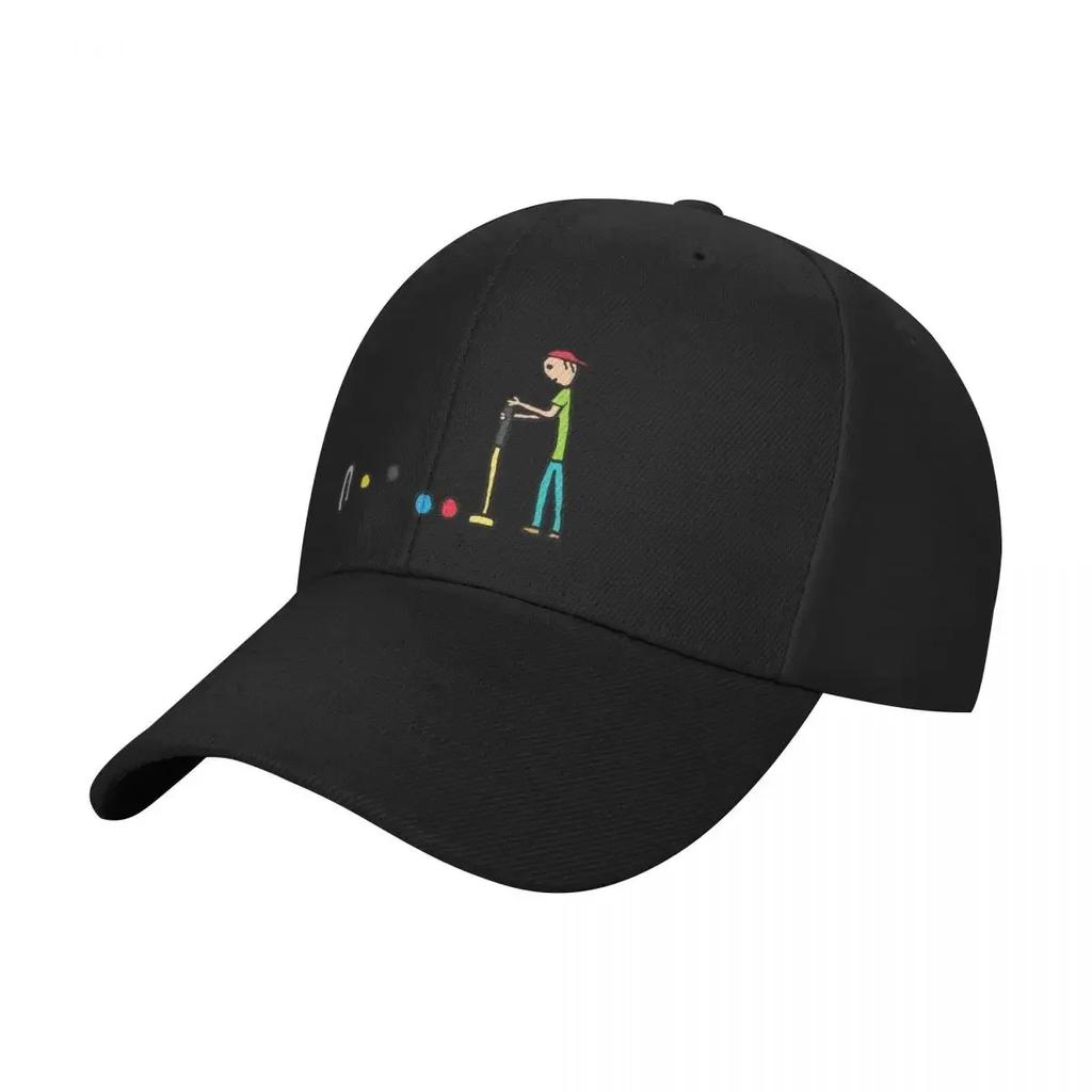 New Croquet Baseball Cap F Luxury Caps Unisexs Big Size Hat Womens Beach Unisexs