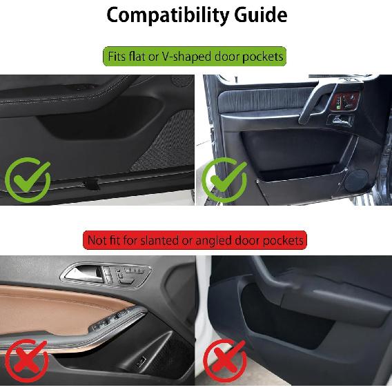 Universal Car Door Cup Holder Box Back Clip Design Drink Rack Storage Bin Car Seat Back Water Cup Box Organizer Pocket Cup Holders 5
