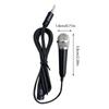 Mini Portable 3.5mm Stereo Studio Mic KTV Karaoke Mini Microphone for Smart Phone Laptop PC Desktop Handheld Audio Microphone