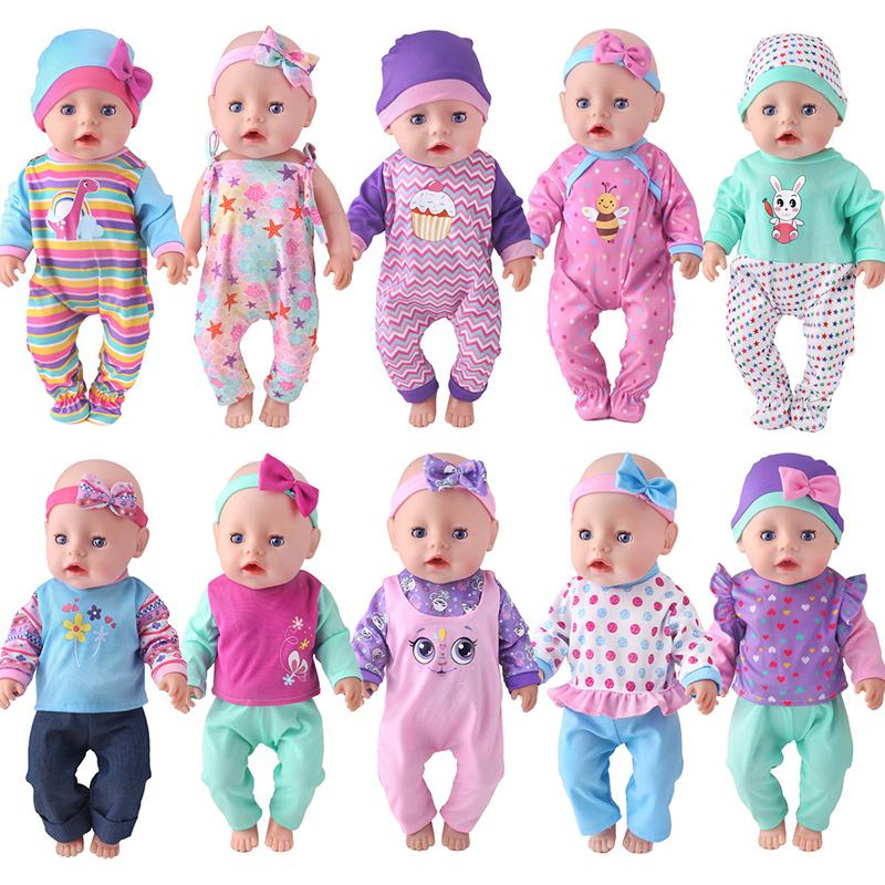 18-Inch Doll Clothes And Shoes Set, Cartoon Dress-Up Doll Accessories, Doll Dress-Up Games, Exquisite Doll Costumes