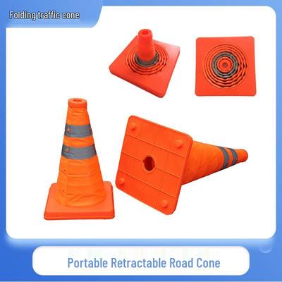Collapsible Reflective Traffic Cone for Car Emergencies