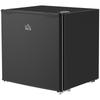 46 Litre Table Top Mini Fridge, Small Fridge with Ice Box, Reversible Door, Adjustable Temperature and Legs for Bedrooms, Home Office, Black