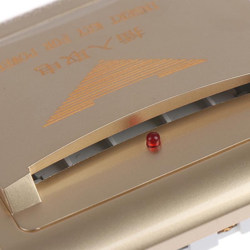 For Hotels Motels Luxury Guest Room Energy Saving Wall Switch Key Card Holder