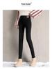 Women's Fleece-Lined High-Waisted Lambswool Leggings