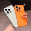 Capas de Celular TPU Fosco Cor de Doce Transparente Para Apple iPhone 17 Air 16 15 14 Plus 13 12 11 Pro Max À Prova de Choque Capa Traseira Macia