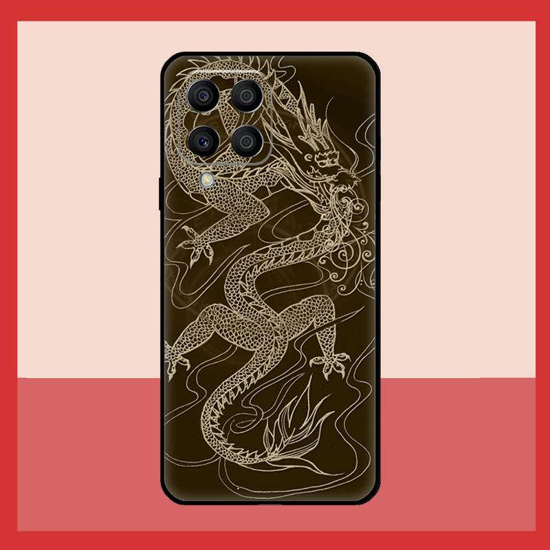 Chinese Dragon Case For Samsung Galaxy M11 M31 M14 M34 M54 M12 M32 M52 M15 M13 M06 M16 M36 M56 M53 M35 M55