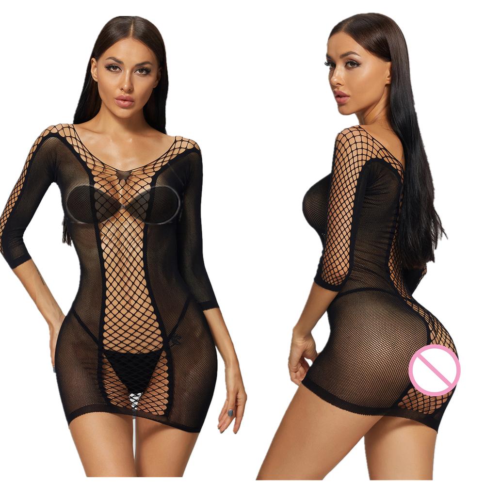 Women Sexy Mini Skirt Club Wear See Through Skirts Ladies Ice Silk A-Line Pleated Skirt Low Rise Waist Ruffled Skirt Nightdress
