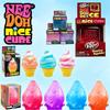 2026 Dr Pepper Nice Cube Squishy Spielzeug Stressabbau Spielzeug, Weicher Quetsch-Fidget-Würfel für Kinder & Erwachsene, Angstlinderndes Sensorikspielzeug