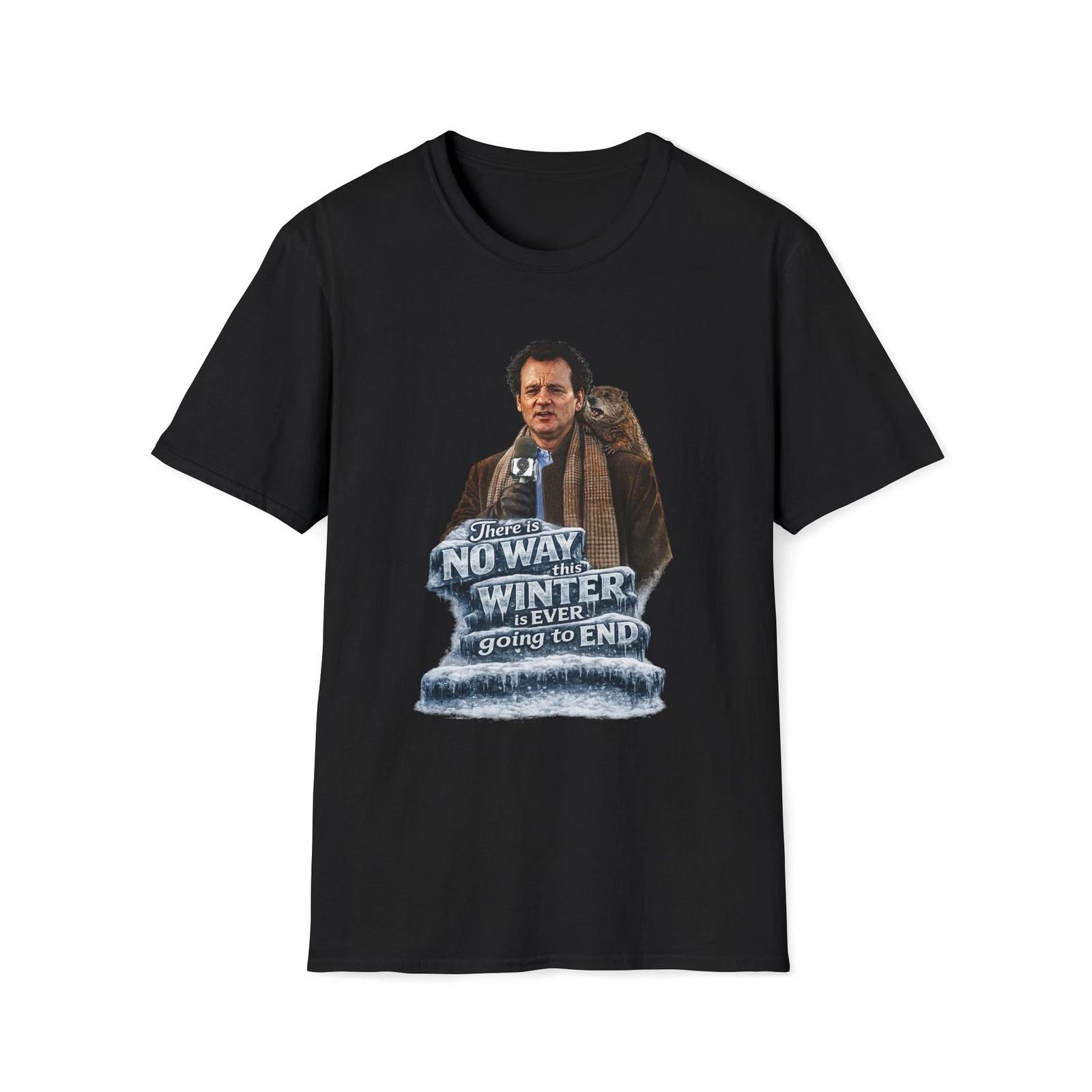 Groundhog Day Movie T-Shirt – Never Ending Winter Tee | Classic 90s S