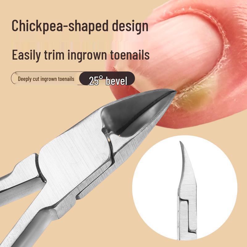 Ingrown Nail Clippers & Nippers Set: Pedicure Tool, Eagle Beak Pliers, Nail Care Essentials.
