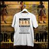 Kemet T-Shirt the Ancient Egyptians African History Black Ancestry Tee XL White