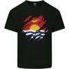 Torn Kiribati Flag Day Football Mens Light Cotton T-Shirt Unisex T-Shirt
