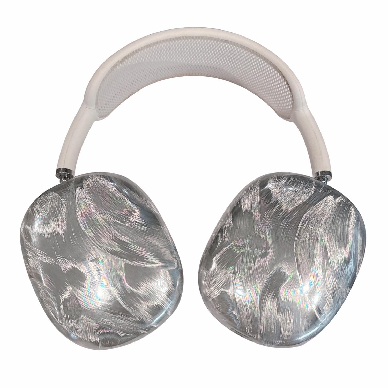 

1 пара Для AirPods Max с USB-C/Чехол для амбушюр наушников Airpods Max Гальванизированный ТПУ Чехол A