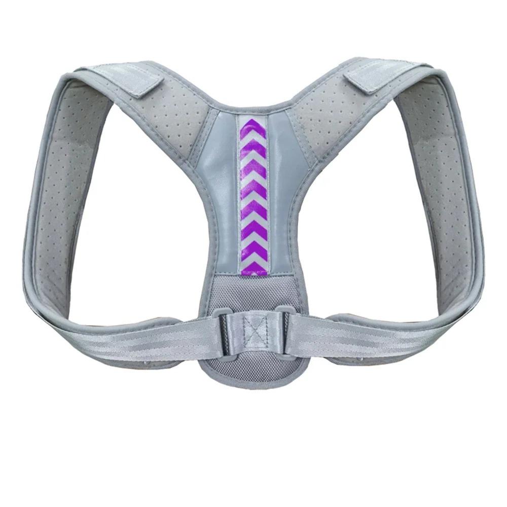 Medical Adjustable Back Shoulder Posture Corrector Belt Clavicle Spine Support Preventing Humpback Sports Upper Back Neck Brace