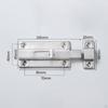 Door Bolt Security Slide Latch Lock Easy To Install for