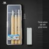 Master Craftsman Wood Carving Knife Set: Handheld Knives & Stamp Carvers for Wood, Rubber, and Plaster Crafting