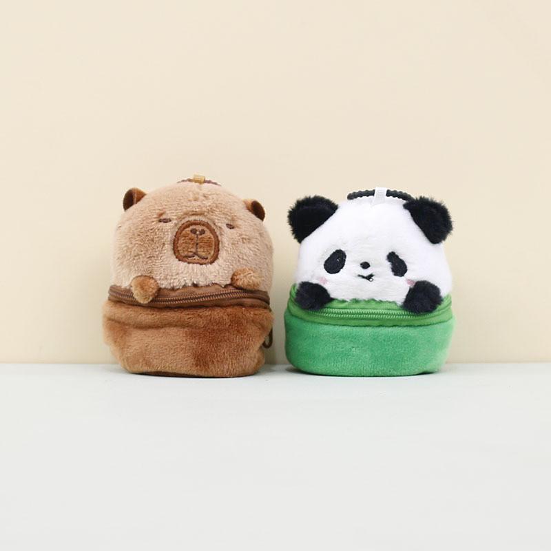 Adorable Bamboo Panda Plush Toy Keychain Cute Bag Accessory With Soft Pp Cotton