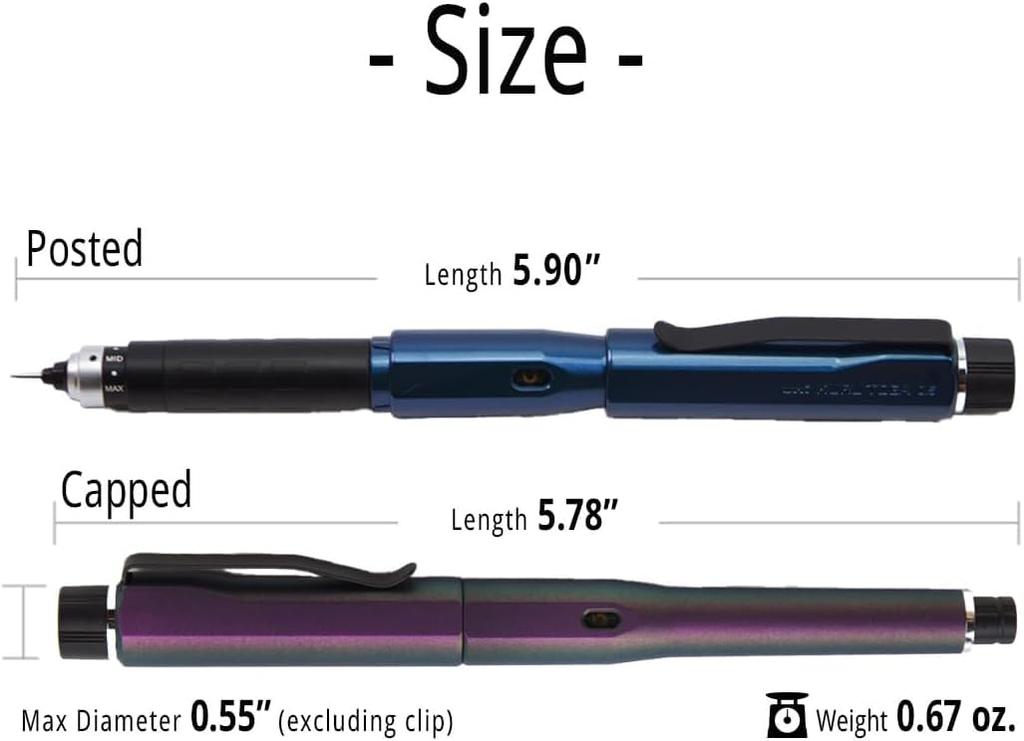 Mechanical Pencil Kuru Toga Dive Abyss Blue 301473000 0.5mm