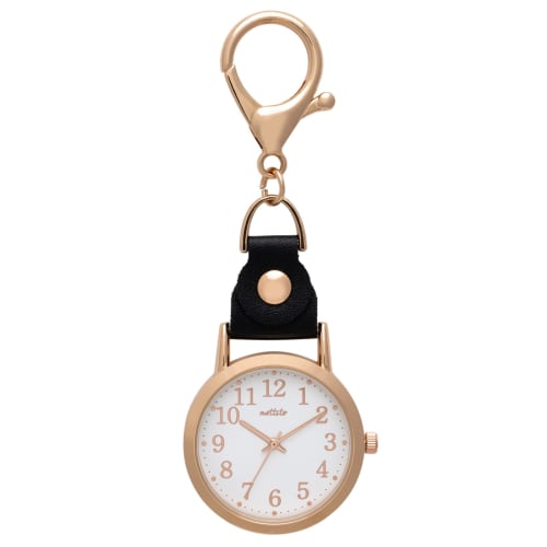 

Fieldwork Women s Pocket Watch, Keychain Watch, Analog, Lilac, Black, GY069P-7