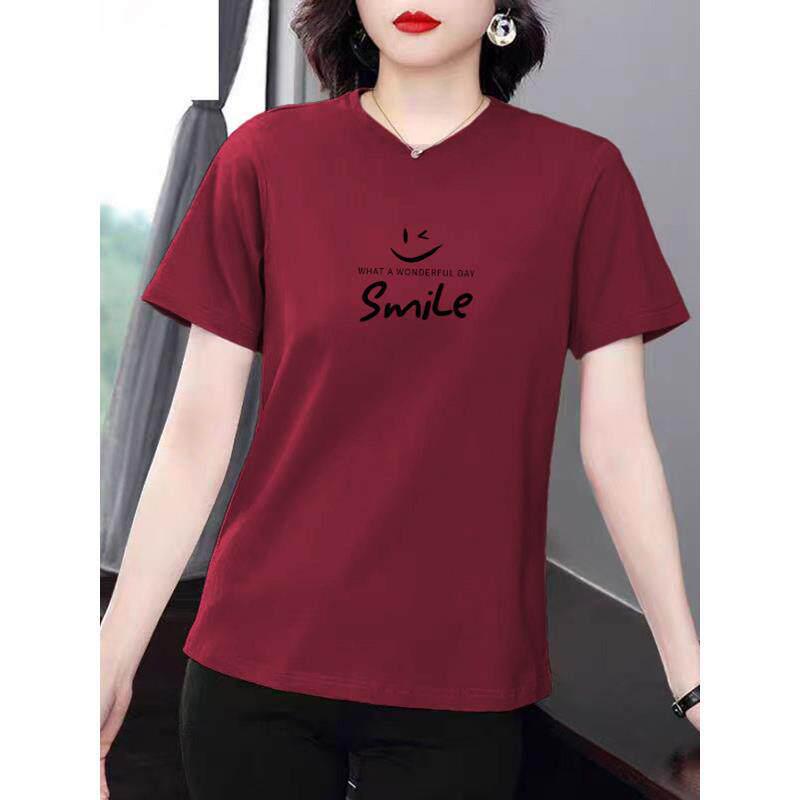 2026 Women's Summer Loose Short-Sleeve T-Shirt: Thin, Belly-Covering, Versatile Top